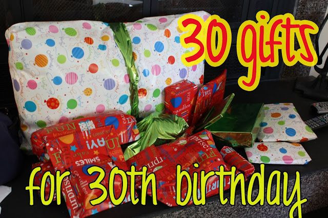 29Th Birthday Gift Ideas
 t idea 30 ts for 30th birthday