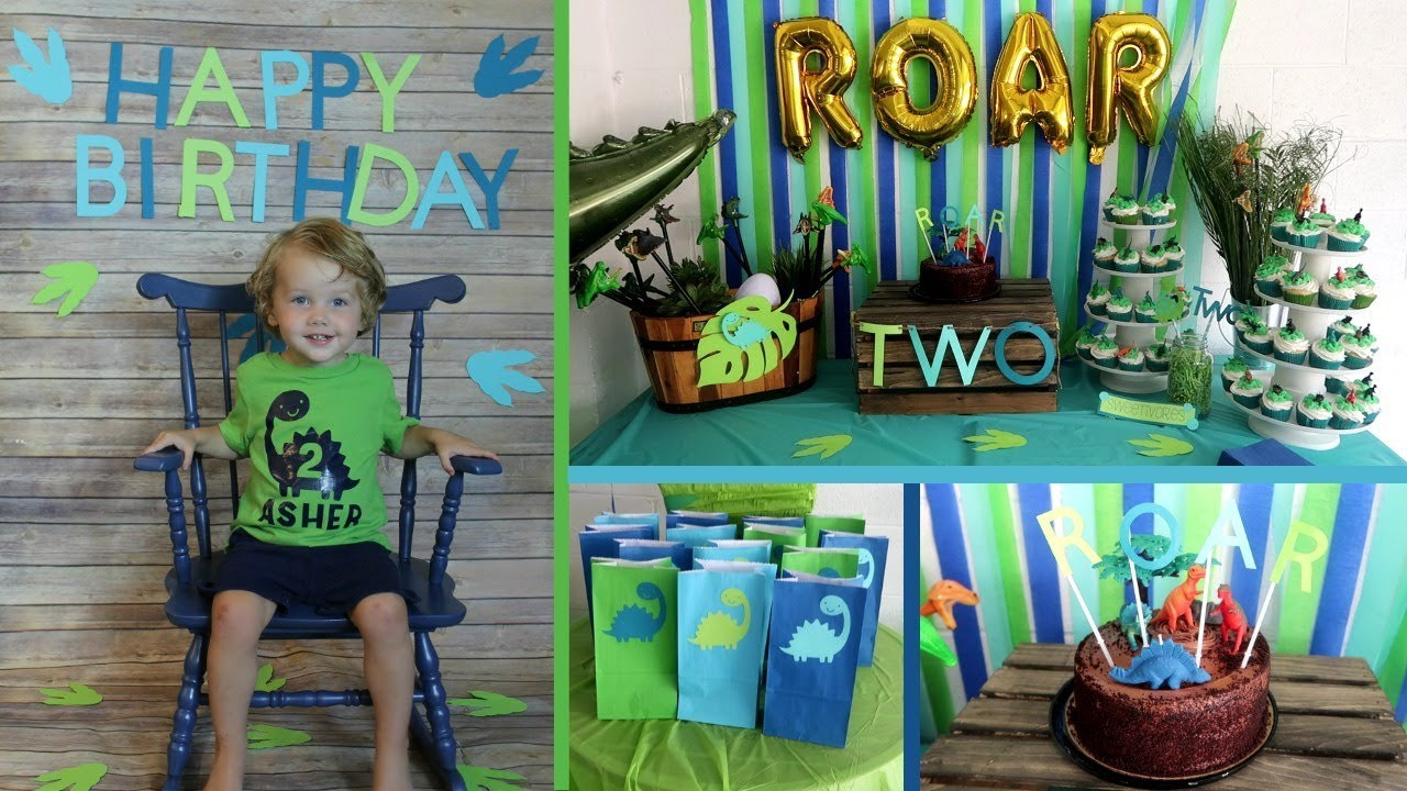 2Nd Birthday Gift Ideas For Boys
 Asher s 2nd Birthday Party Dinosaur Themed