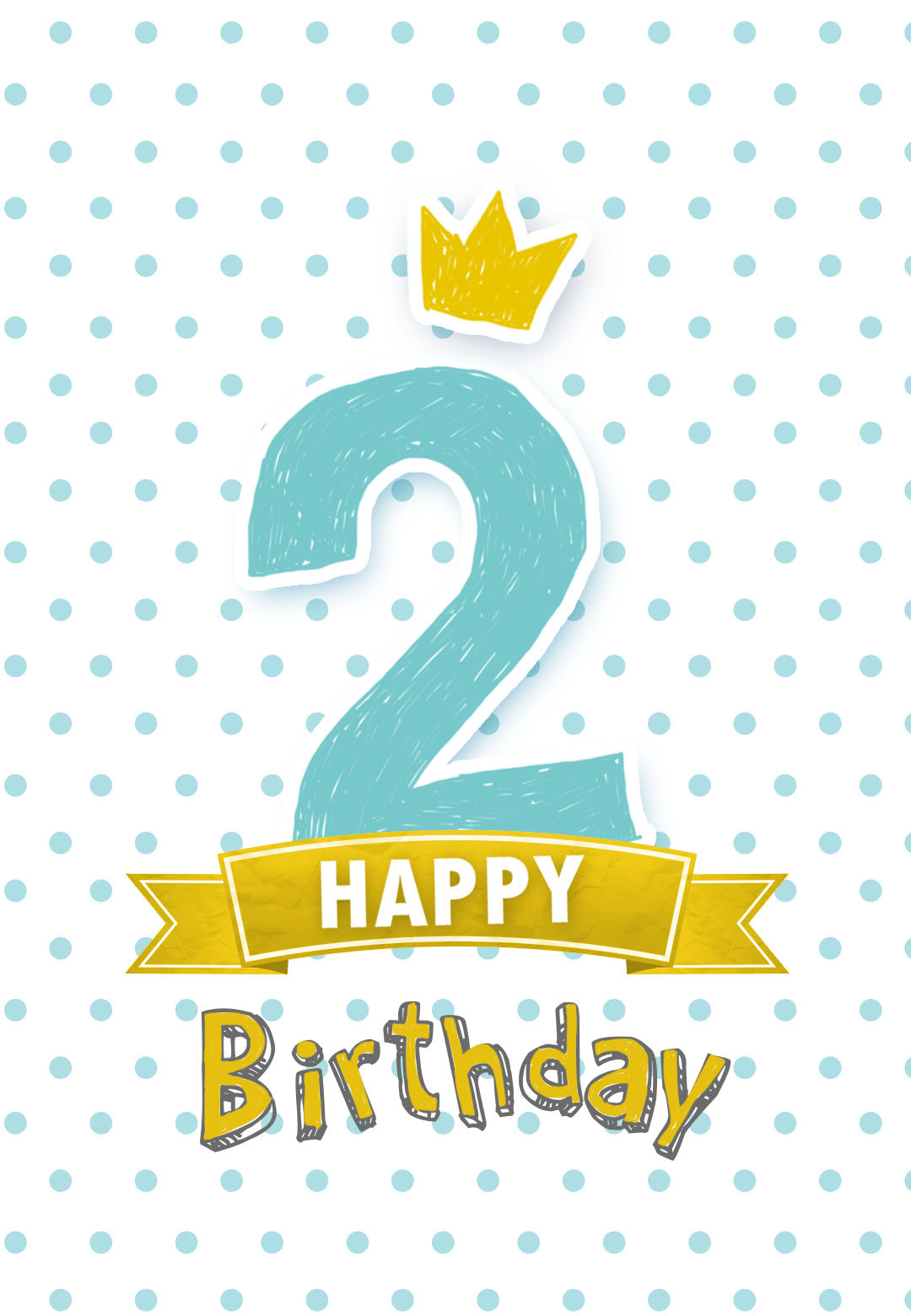2nd Birthday Wishes
 2nd Birthday to a Princess Free Birthday Card