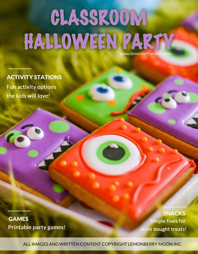 2Nd Grade Halloween Party Ideas
 Halloween Classroom Party Plan for Pre K through Second