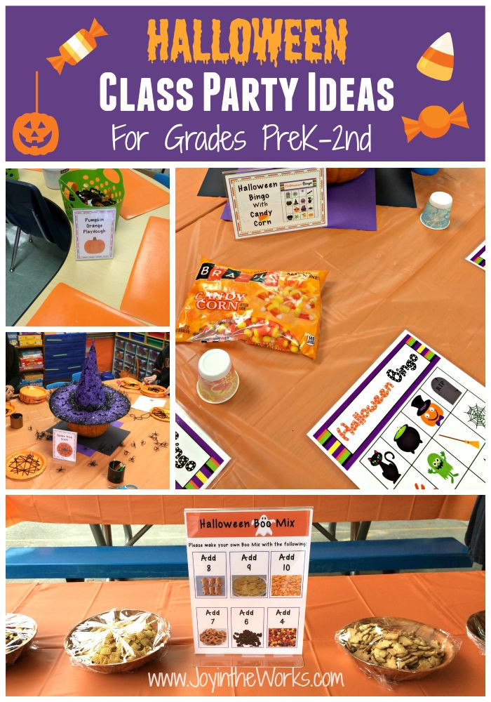 2Nd Grade Halloween Party Ideas
 Halloween Class Party Ideas Grades PreK 2nd