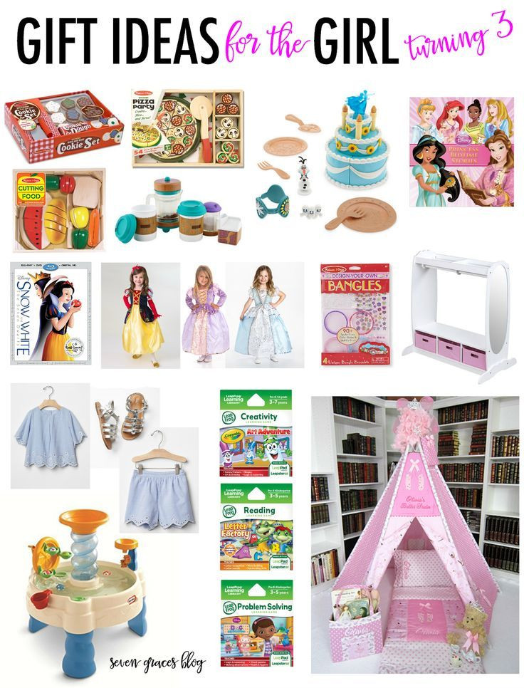 3 Year Old Birthday Gift Ideas
 Gift Ideas for the Girl Turning Three