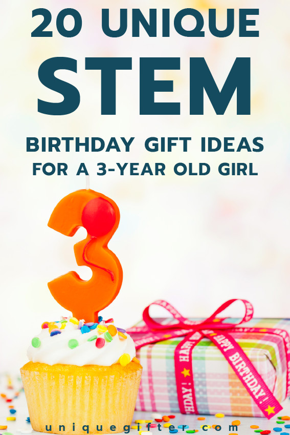 3 Year Old Birthday Girl Gift Ideas
 20 STEM Birthday Gift Ideas for a 3 Year Old Girl Unique
