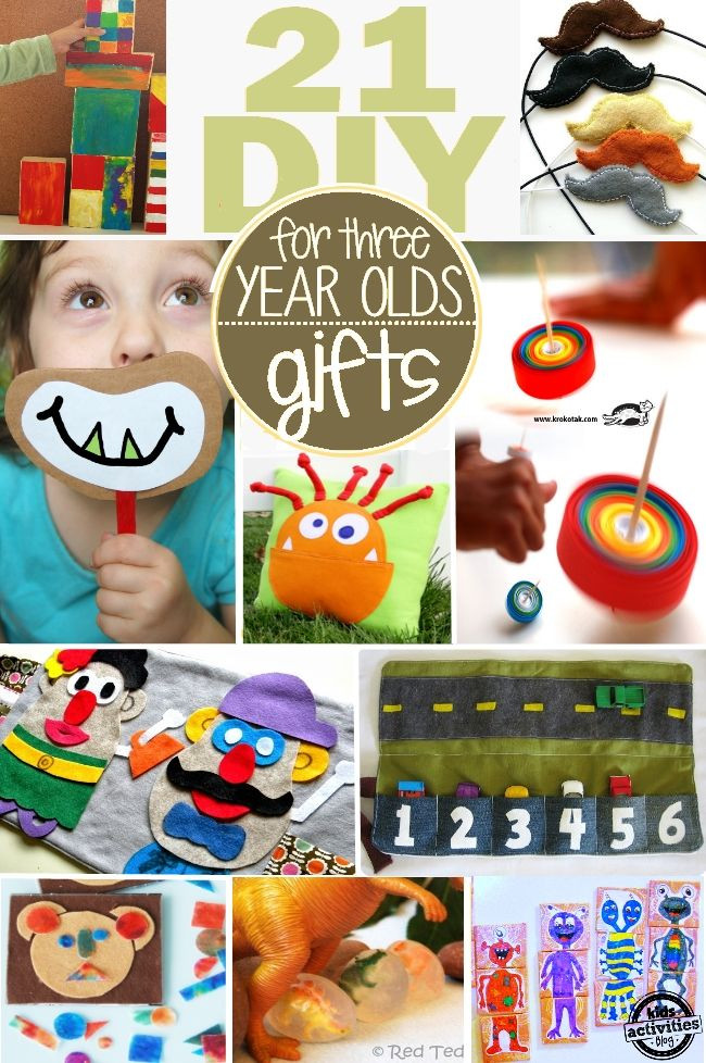 3 Year Old Christmas Gift Ideas
 21 Homemade Gifts for 3 Year Olds