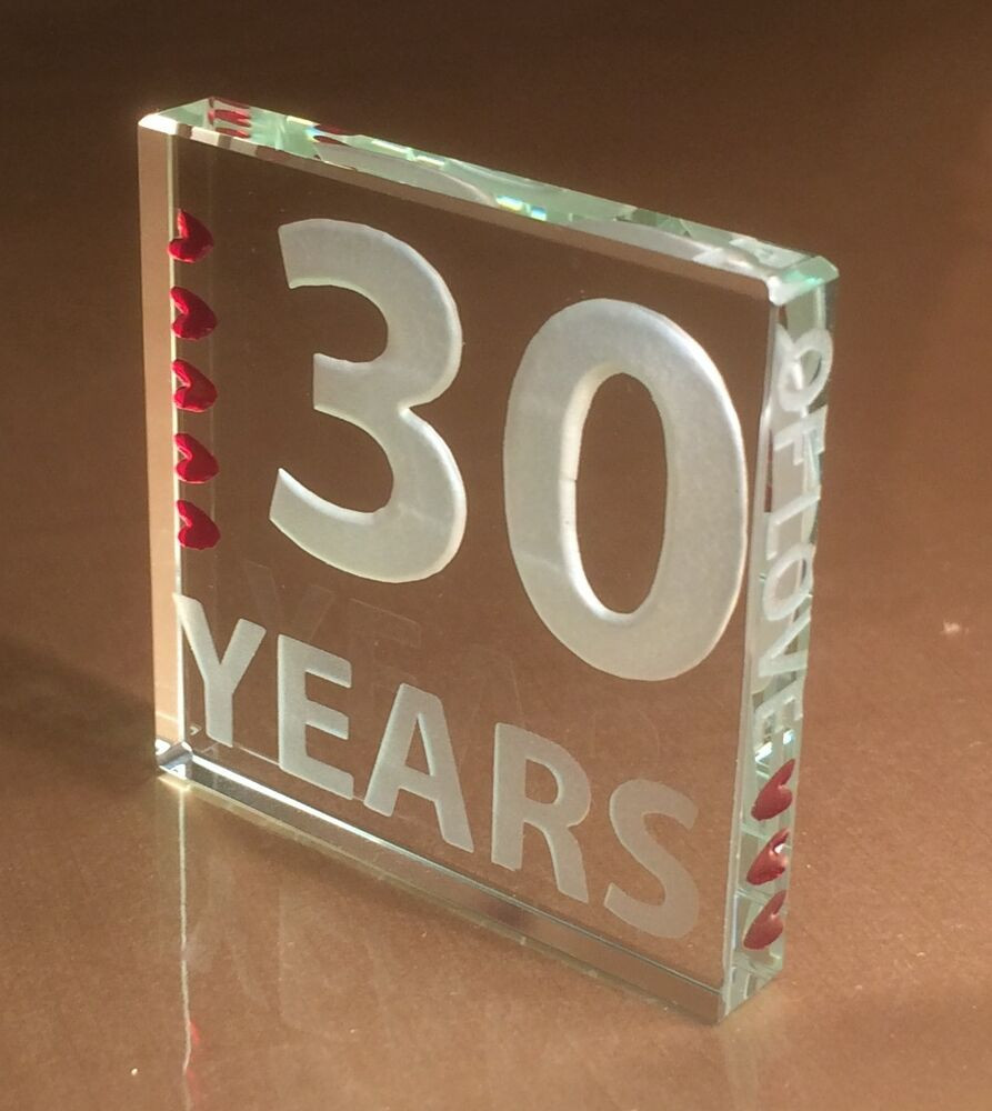 30 Year Anniversary Gift Ideas
 Spaceform 30th Pearl Wedding Anniversary Gifts 30 Years of