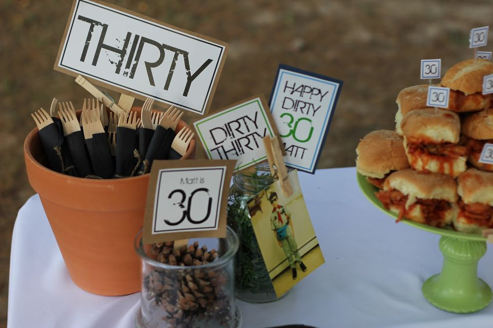 30 Yr Old Birthday Gift Ideas
 15 Great Party Ideas for Your 30th Birthday