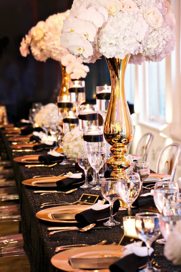 30Th Birthday Dinner Party Ideas
 A 30th Birthday Soiree Filled with Opulence and Glamour