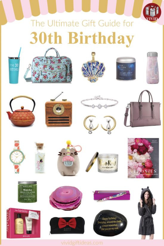 30Th Birthday Gift Ideas For Her
 30 Awesome 30th Birthday Gifts for Her