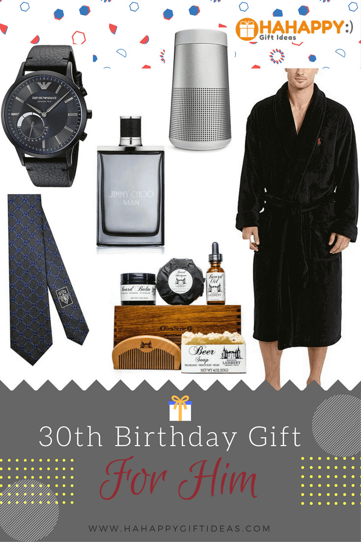 30Th Birthday Gift Ideas For Men
 16 Best 30th Birthday Gifts For Him