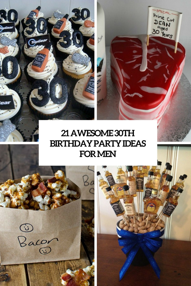 30Th Birthday Gift Ideas For Men
 21 Awesome 30th Birthday Party Ideas For Men Shelterness