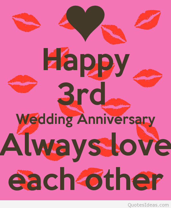3Rd Anniversary Quotes
 Happy 3d marriage anniversary messages wallpapers hd