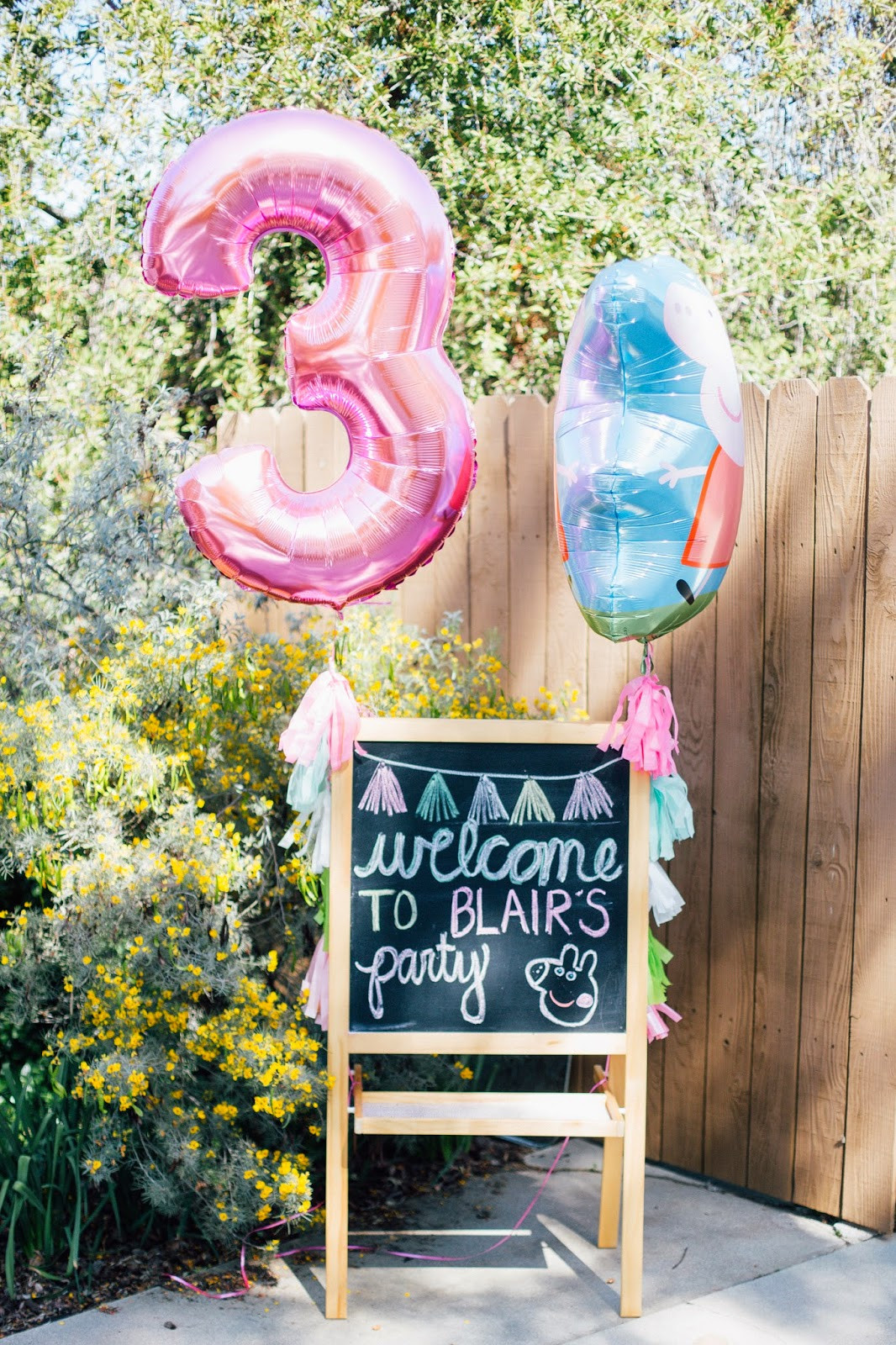 3Rd Birthday Party Ideas For Girl
 Nat your average girl Blair s 3rd Birthday Peppa Pig