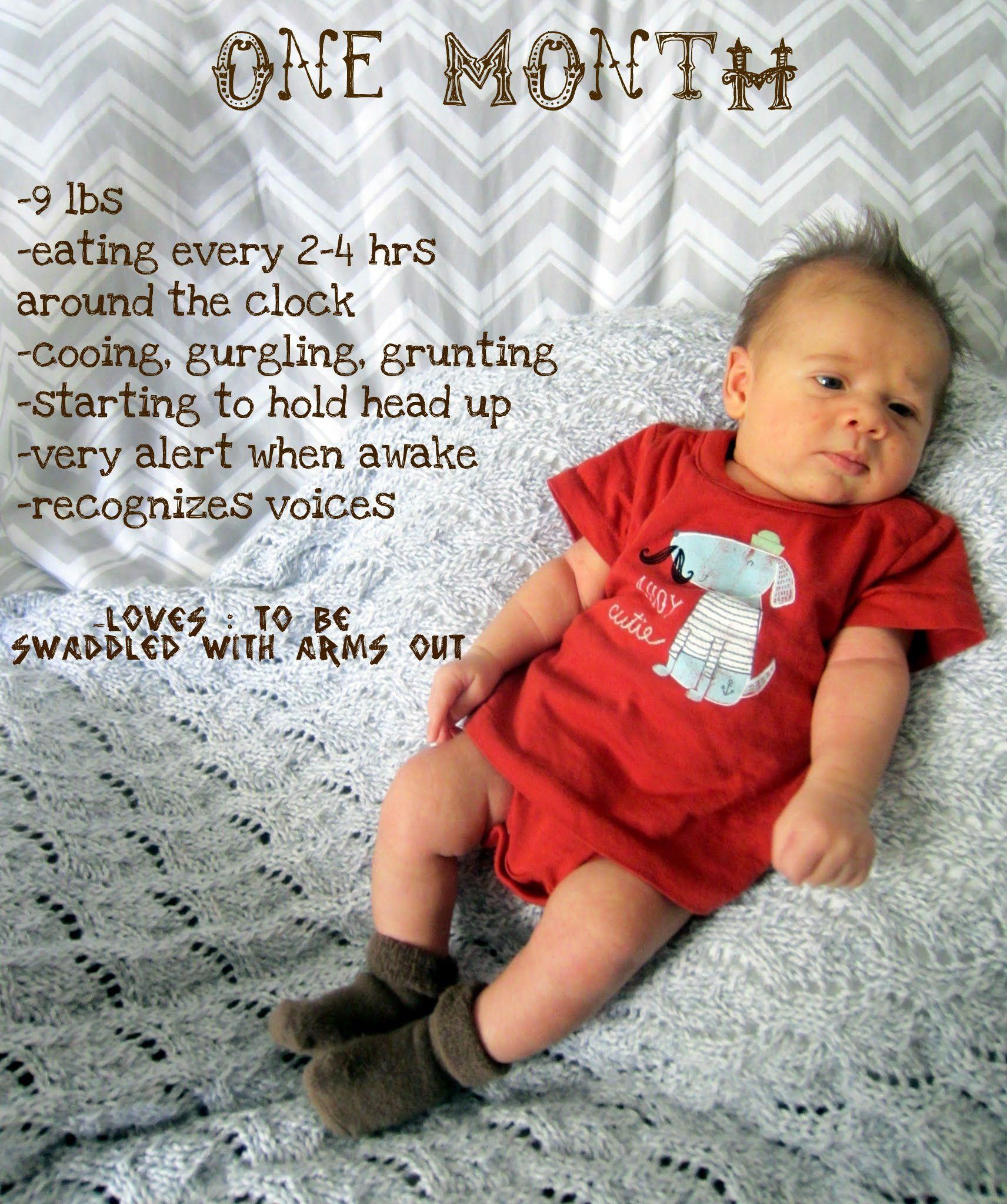 4 Months Old Baby Quotes
 one month old baby update