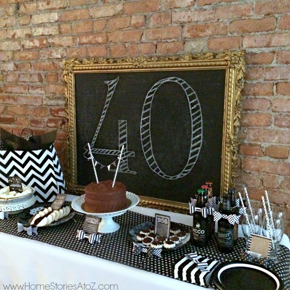 40th Birthday Decorations For Men
 40th Birthday Party Idea for a Man