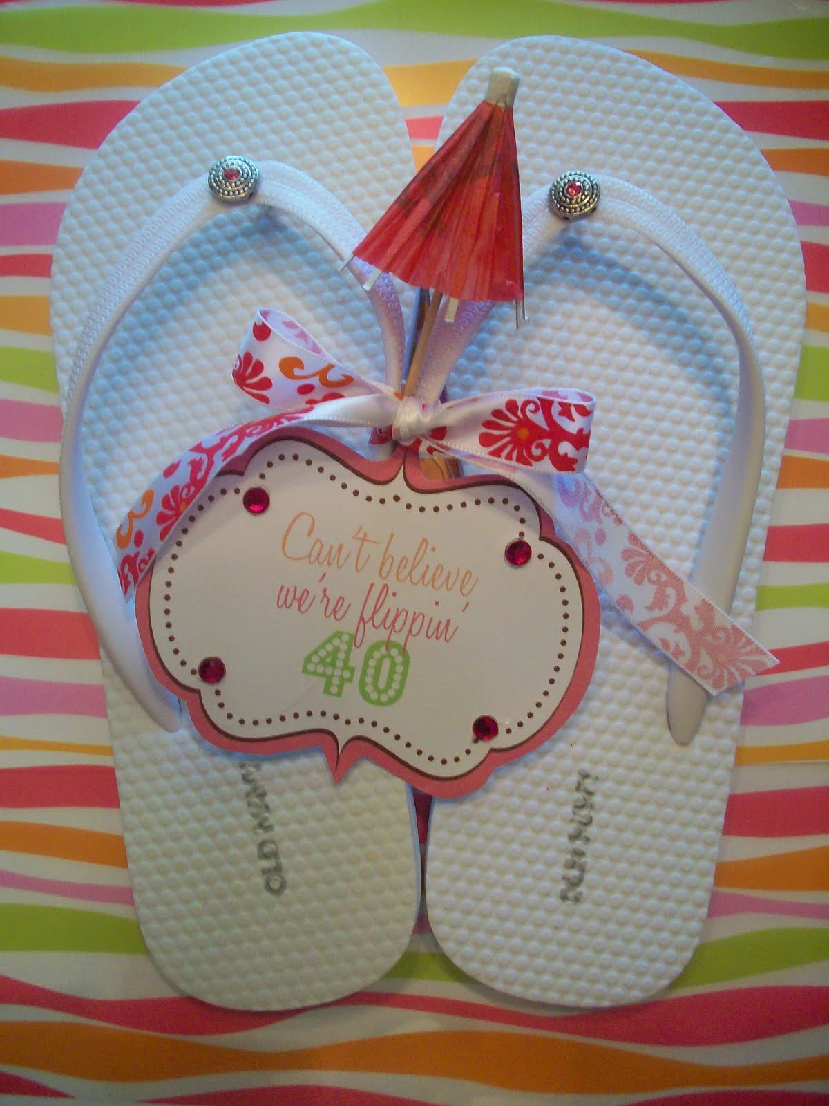 40Th Birthday Gift Ideas
 Susan Crabtree Flippin Forty