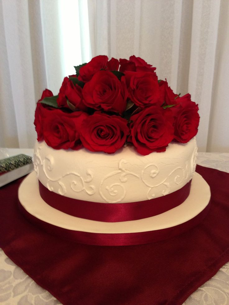 40th Wedding Anniversary Cakes
 40th Wedding Anniversary Cake