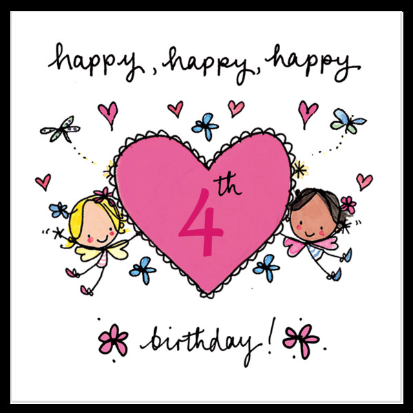 4th Birthday Quotes
 Happy happy happy 4th birthday – Juicy Lucy Designs