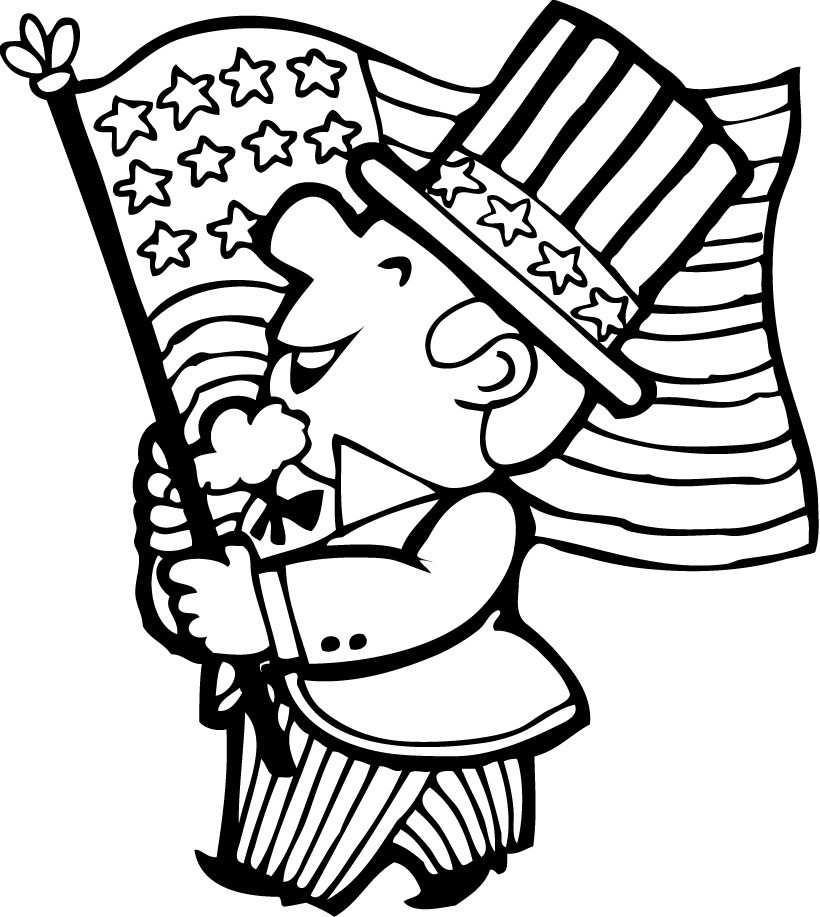 4Th Of July Coloring Pages For Kids
 4th of july parade coloring pages Hellokids