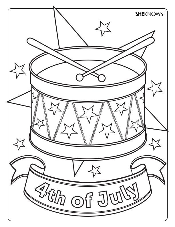 4Th Of July Coloring Pages For Kids
 19 best 4th of July Coloring Pages images on Pinterest