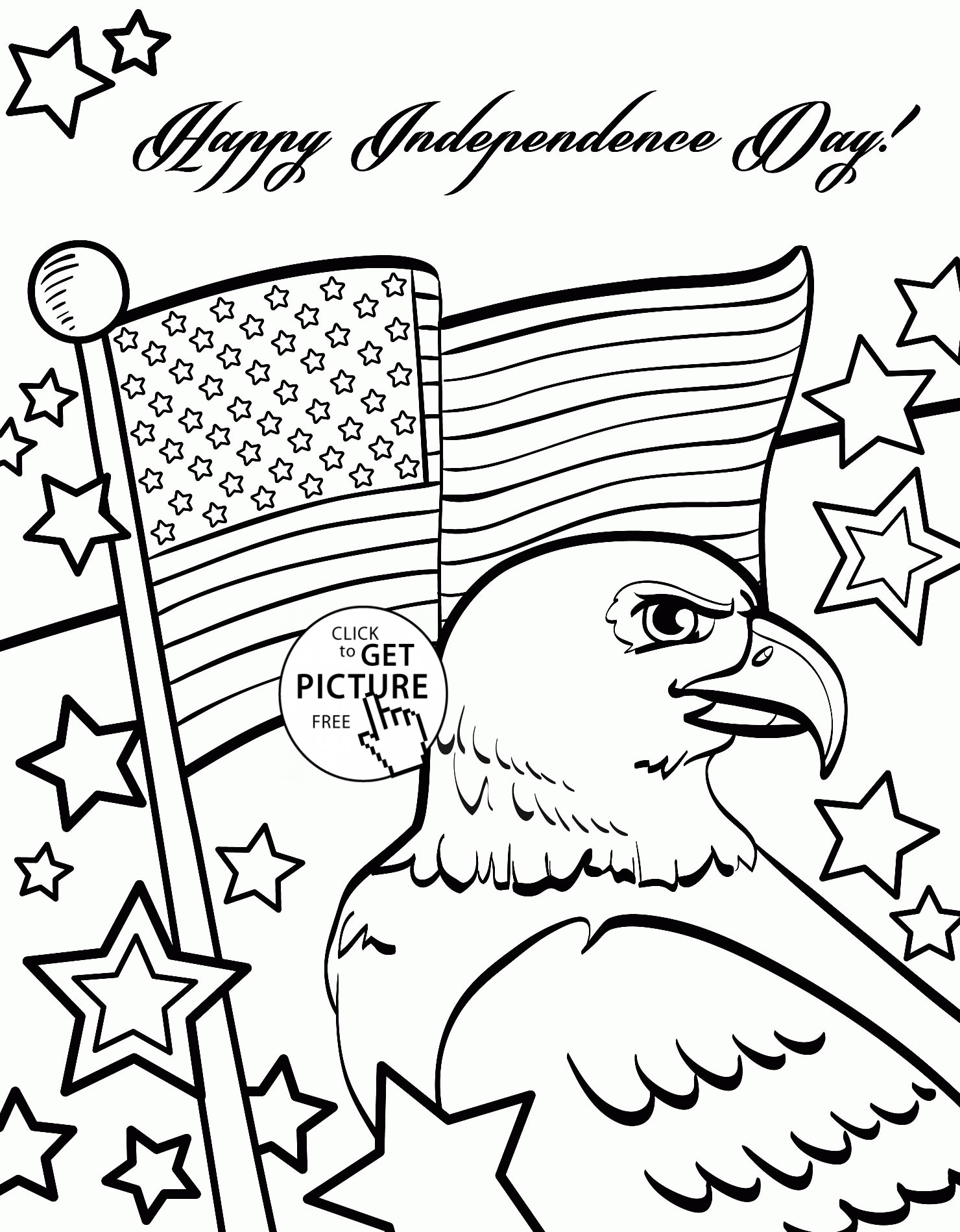 4Th Of July Coloring Pages For Kids
 Fourth July Coloring Pages Kidsuki