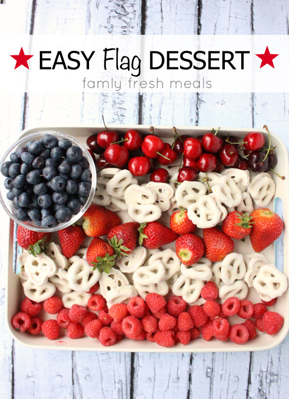 4Th Of July Fruit Desserts
 20 red white and blue desserts for the Fourth of July