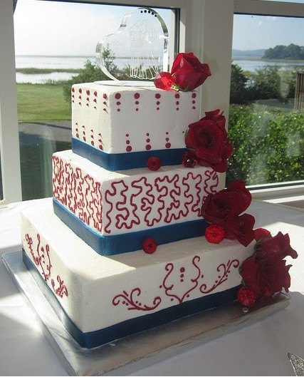 4Th Of July Wedding Cakes
 July 4th Wedding cake 4th of July Wedding