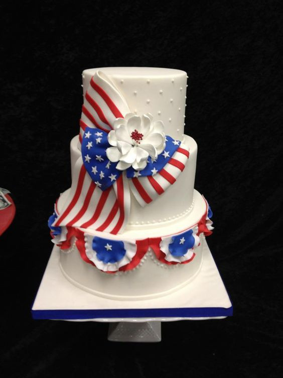 4Th Of July Wedding Cakes
 Southern Blue Celebrations 4TH OF JULY CAKES & COOKIES