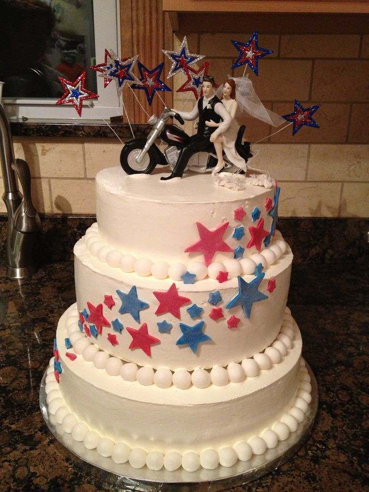 4Th Of July Wedding Cakes
 39 best July 4th Cakes images on Pinterest