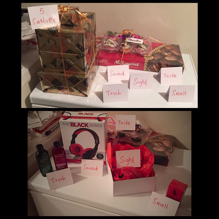 5 Senses Valentine'S Gift For Him Ideas
 "Five Senses" Valentines Gift For Him My boyfriend really