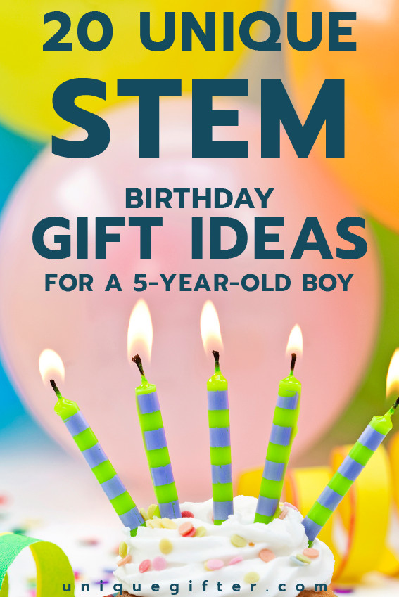 5 Year Old Birthday Gift
 20 STEM Birthday Gift Ideas for a 5 Year Old Boy Unique