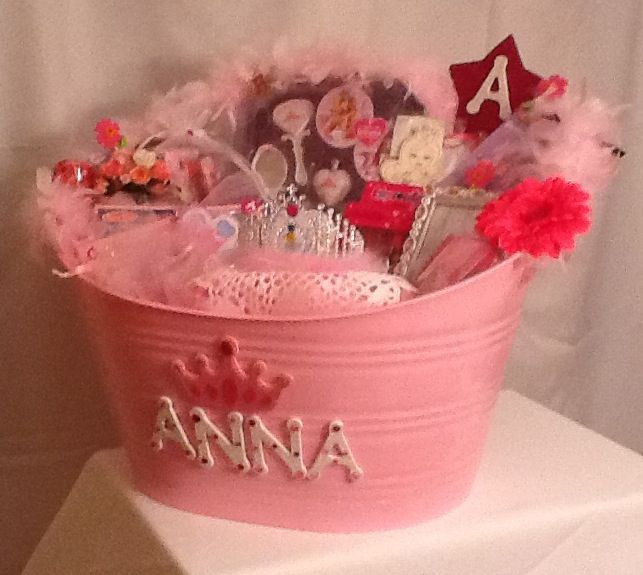 5 Year Old Little Girl Birthday Gift Ideas
 A Candice Creation Princess Basket for 5 year old girl