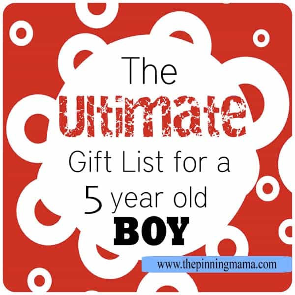 5 Yr Old Boy Birthday Gift Ideas
 Best Gift Ideas for a 5 Year Old Boy • The Pinning Mama