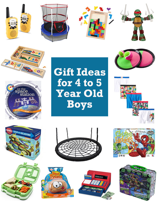 5 Yr Old Boy Birthday Gift Ideas
 15 Gift Ideas for 4 and 5 Year Old Boys [2016]