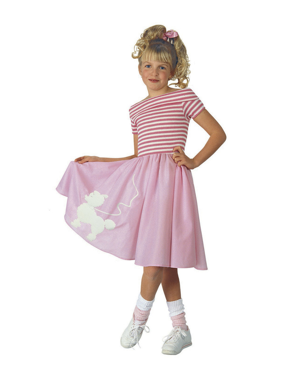 50S Fashion For Kids
 Childs 50s Costume Girls 50s Halloween Costumes