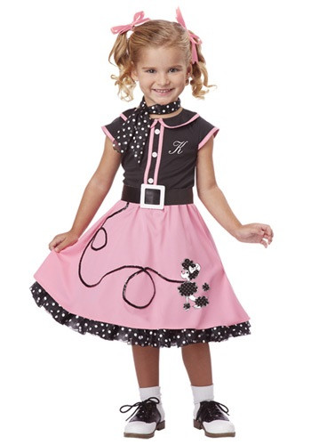 50S Fashion For Kids
 Toddler 50s Poodle Cutie Costume