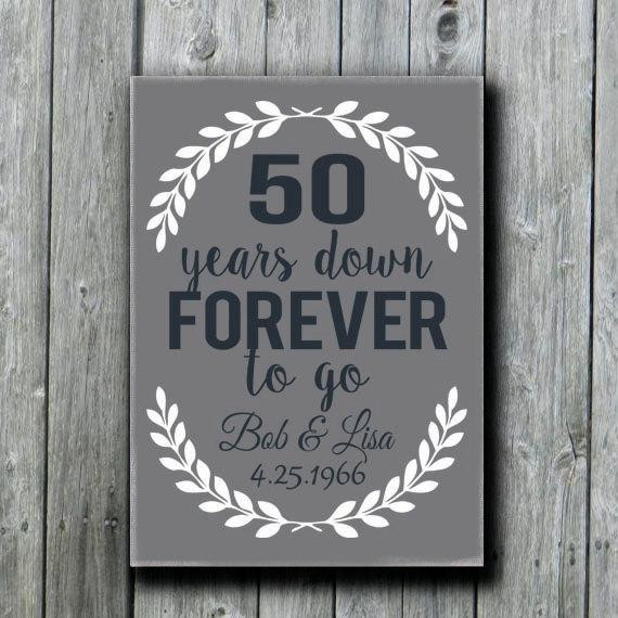 50Th Anniversary Gift Ideas For Grandparents
 Items similar to 50th Anniversary Gift Grandparents