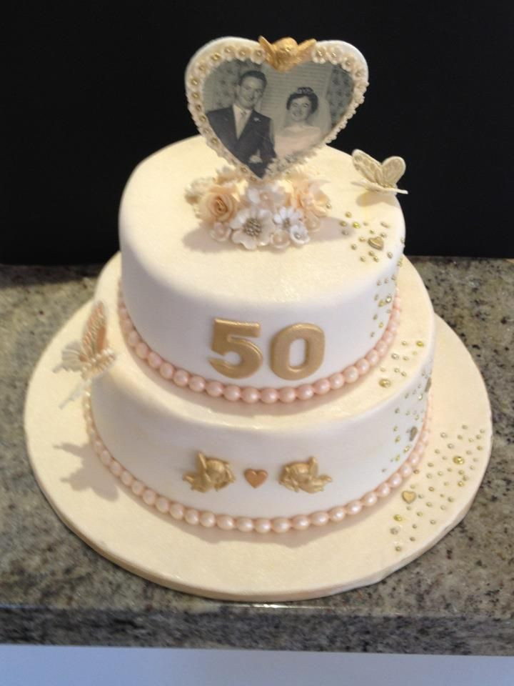 50th Birthday Cake Decorating Ideas
 50th anniversary cakes pictures