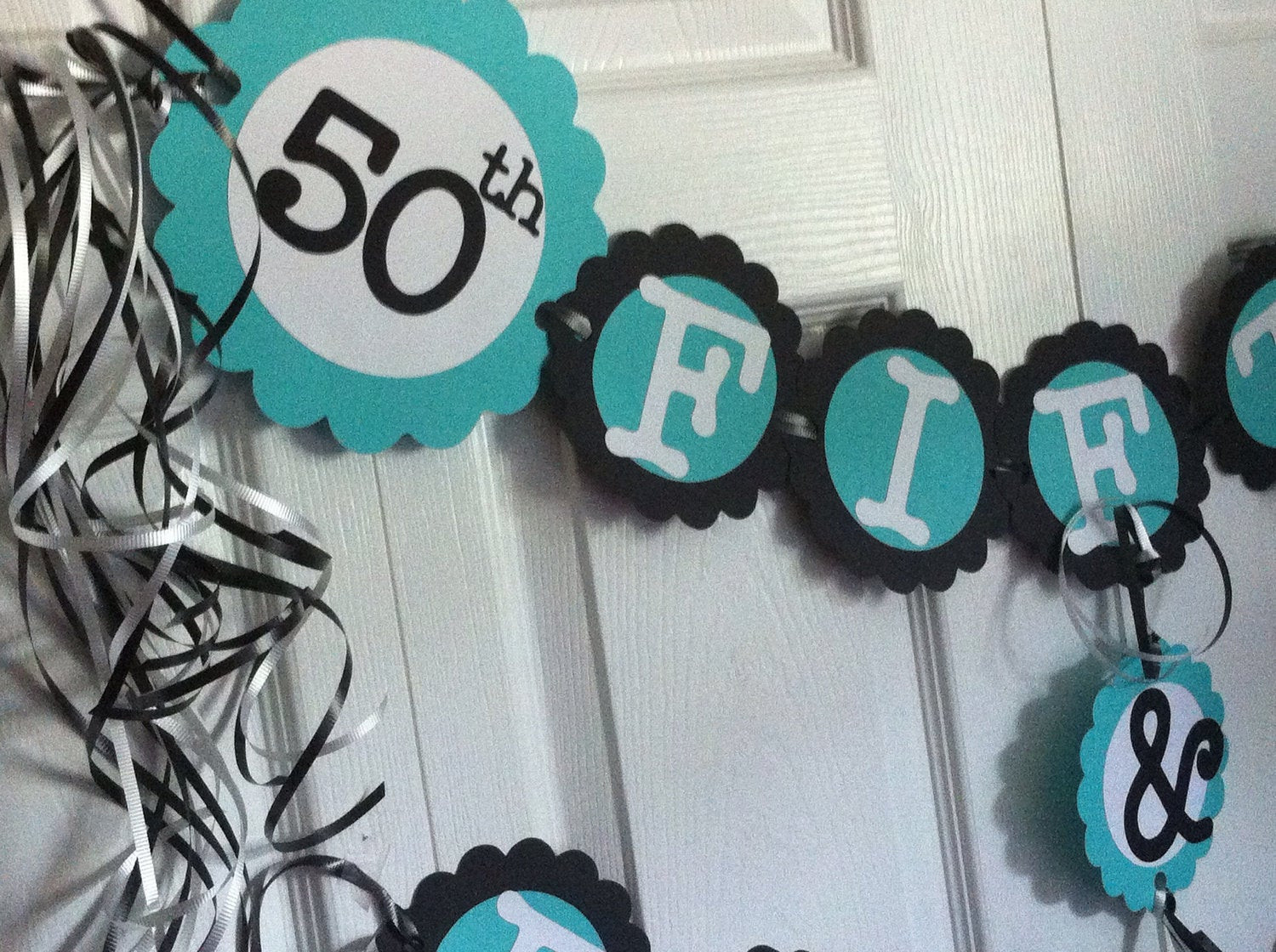 50th Birthday Decorations
 50th Birthday Decorations Party Banner 50 & Fabulous