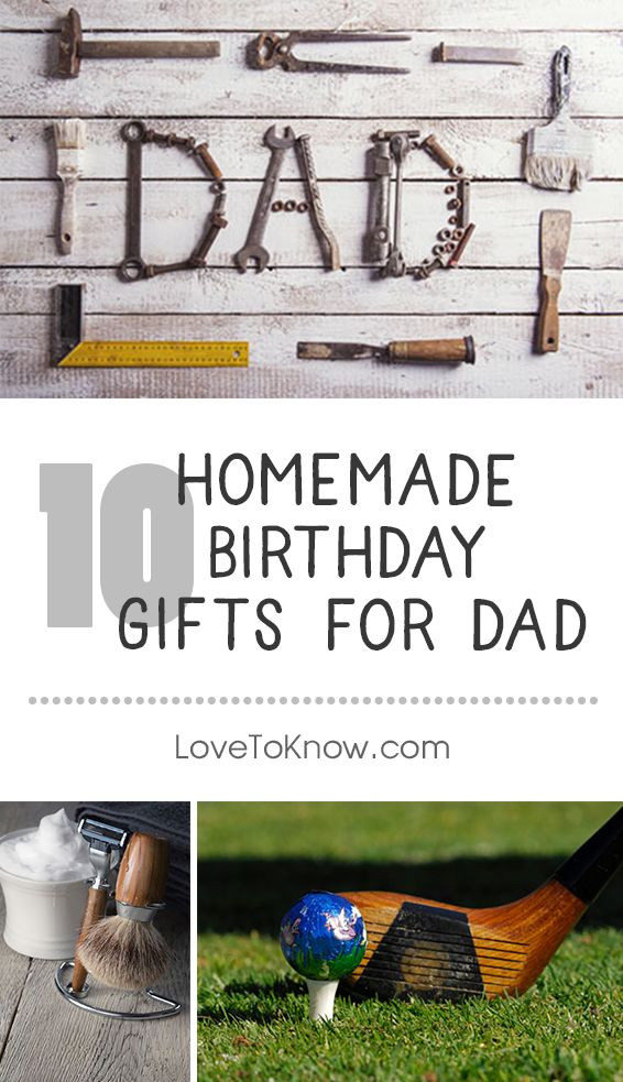50Th Birthday Gift Ideas For Dad From Daughter
 Homemade birthday ts are a thoughtful way for kids to
