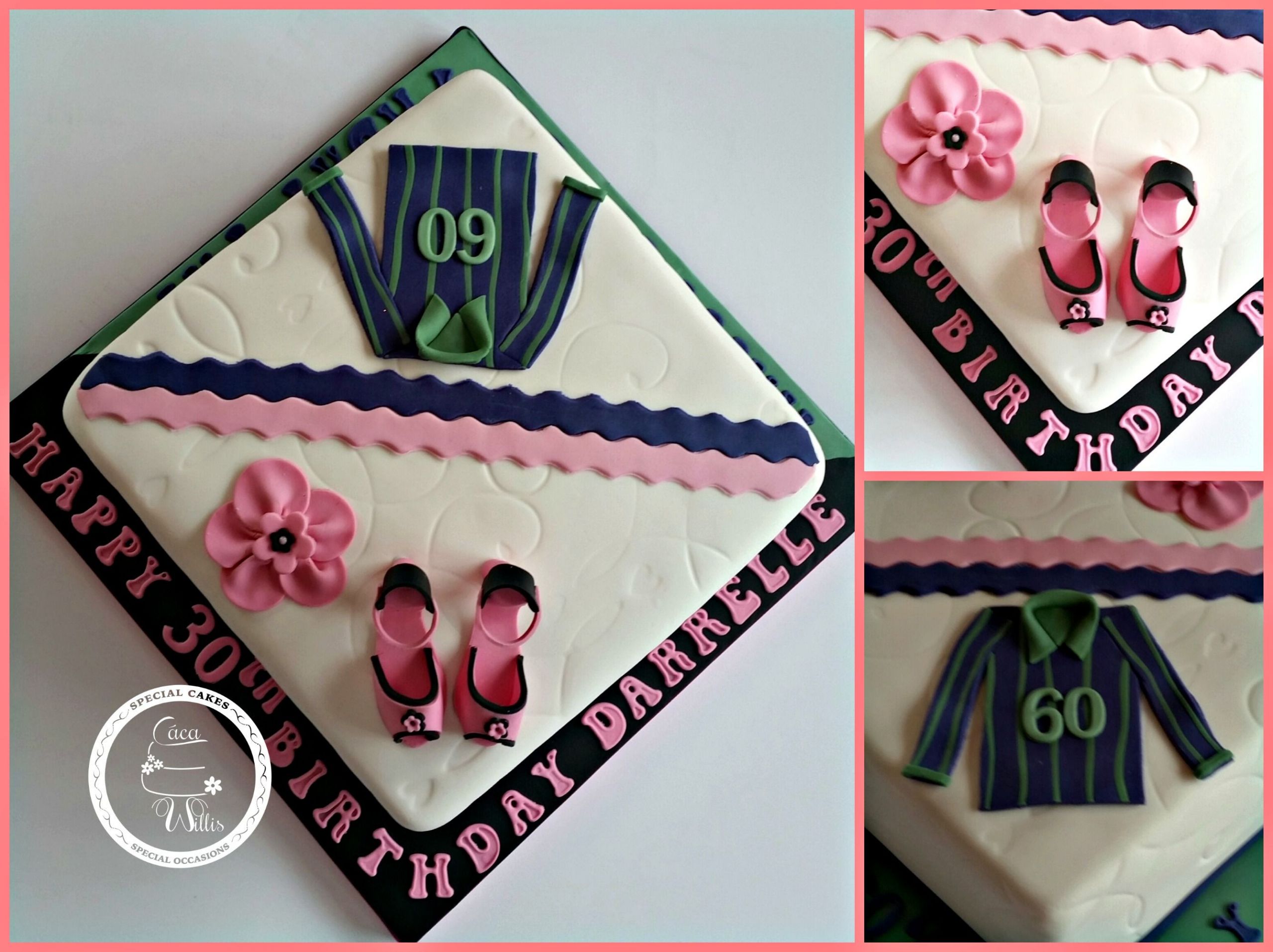 50Th Birthday Gift Ideas For Dad From Daughter
 Joint 60th & 30th Father & Daughter Birthday Cake by Cáca