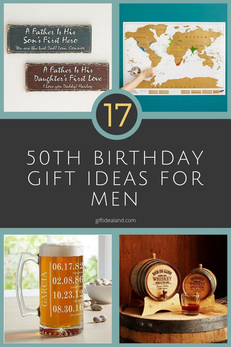 50Th Birthday Gift Ideas For Dad
 17 Good 50th Birthday Gift Ideas For Him