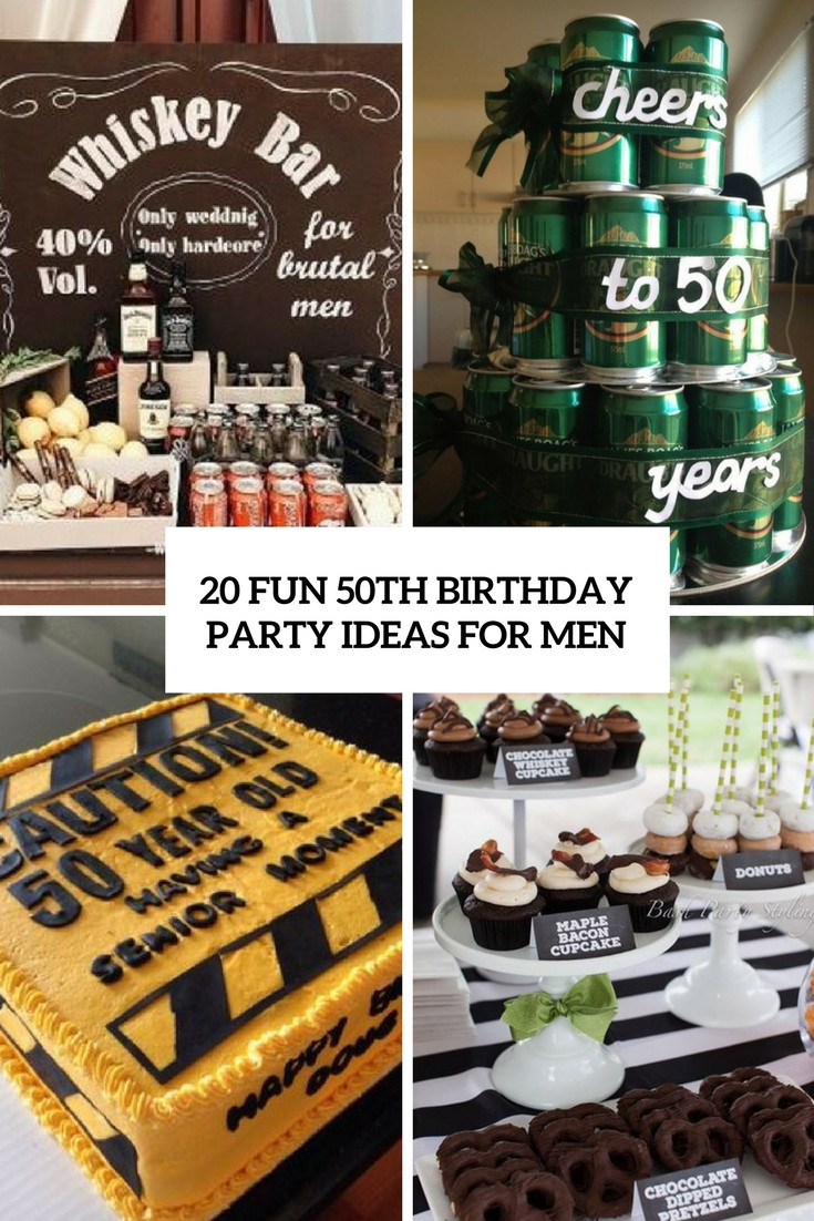50Th Birthday Gift Ideas For Men Funny
 20 Fun 50th Birthday Party Ideas For Men Shelterness
