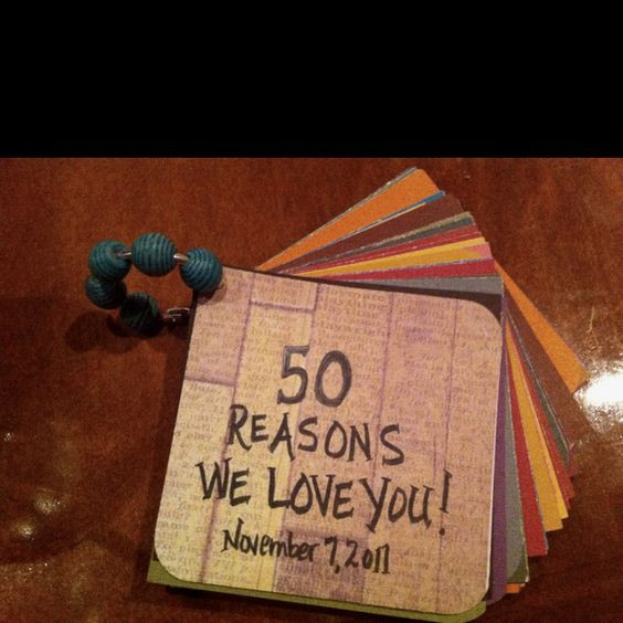 50Th Birthday Gift Ideas For Mom
 50th birthday t for dad each child did 10 cards 3