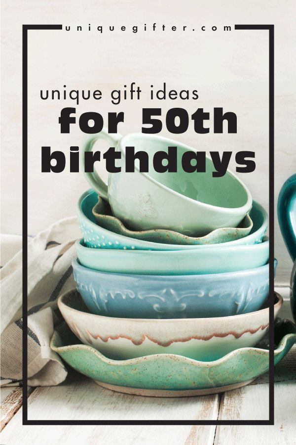 50Th Birthday Gift Ideas
 Unique Birthday Gift Ideas For 50th Birthdays
