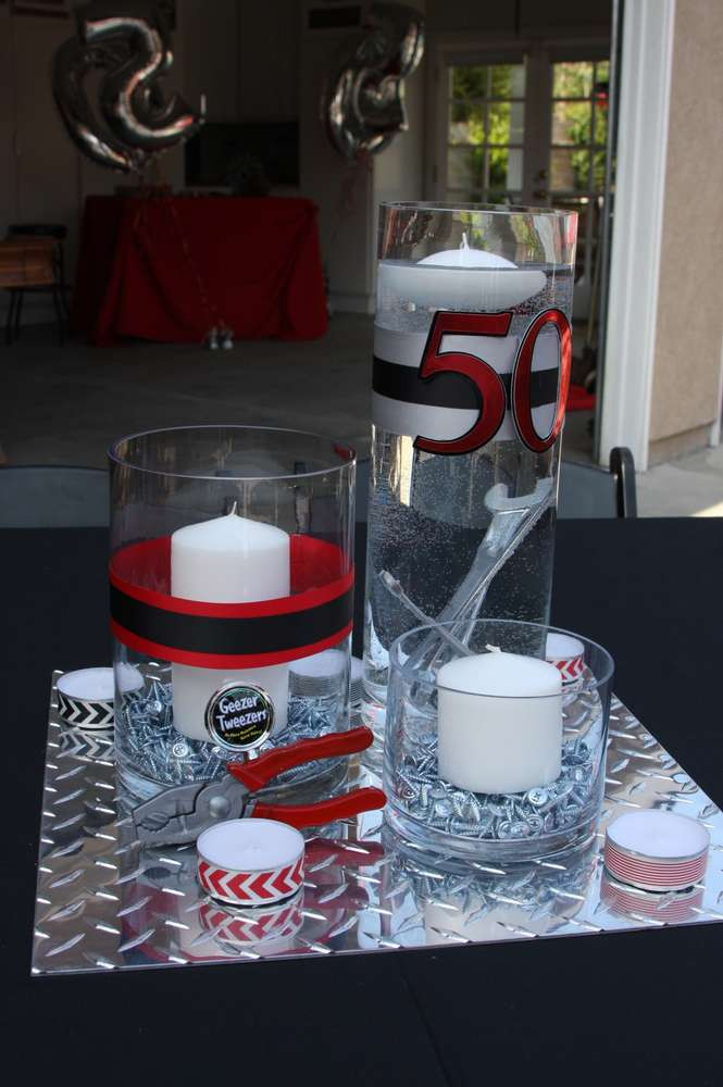 50th Birthday Party Decorations For Men
 Decorations For A Man S 50th Birthday Party