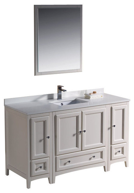54 Inch Bathroom Vanity
 54 Inch Single Sink Bathroom Vanity Traditional