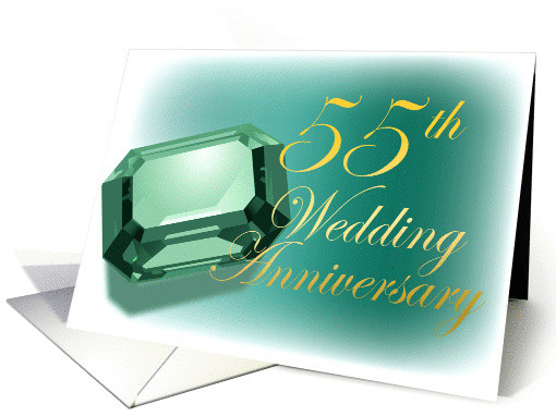 55th Wedding Anniversary Gifts
 55th Wedding Anniversary card