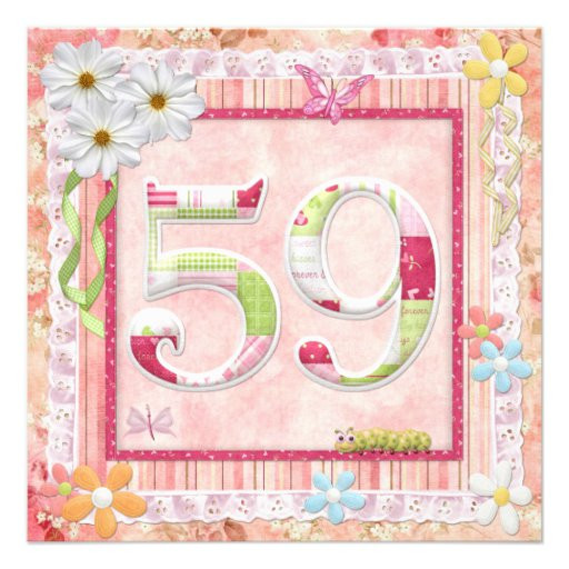 59Th Birthday Party Ideas
 59th birthday party scrapbooking style 5 25x5 25 square