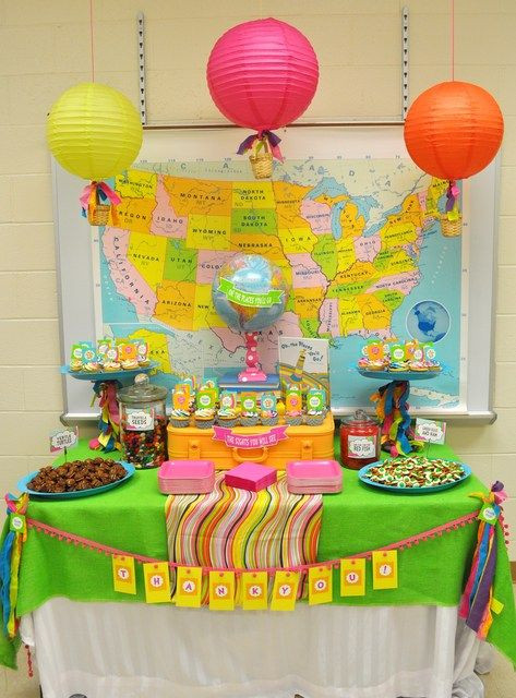 5Th Grade Graduation Party Theme Ideas
 Oh The Places You ll Go Staff Appreciation "Oh The