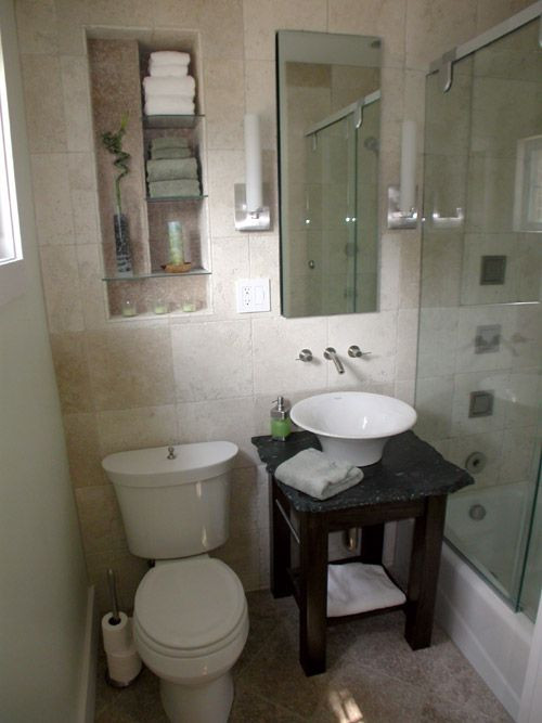 5X7 Bathroom Design
 Super fantastic idea layout for a small bathroom remodel